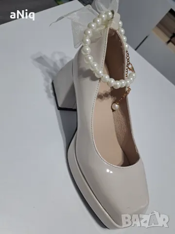 Нови кукленски обувки, снимка 4 - Дамски елегантни обувки - 50230982