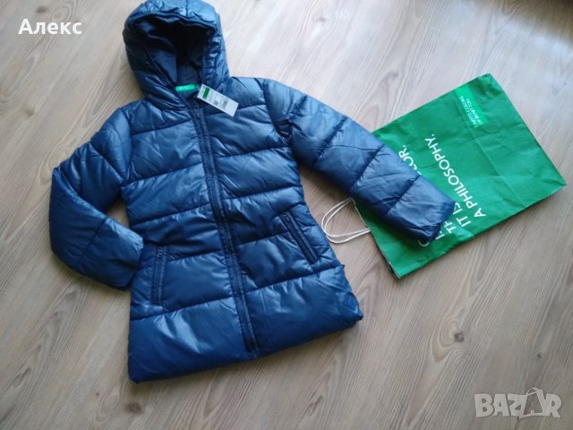 Ново!!! Benetton - детско яке 8-9г, снимка 3 - Детски якета и елеци - 34845640