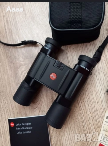 Бинокъл Leitz 8x20, Leica 10x25, Лейц 10х22С,, снимка 2 - Антикварни и старинни предмети - 51715531