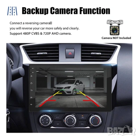 Мултимедия, плеър, Андроид, двоен дин, навигация, за кола, автомобил, Android, радио, универсална, снимка 3 - Аксесоари и консумативи - 43653532