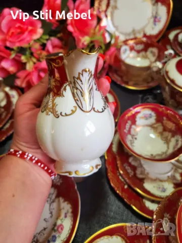 Königlich чашки с подложни чинийки и десертни чинийки , снимка 9 - Сервизи - 49445827