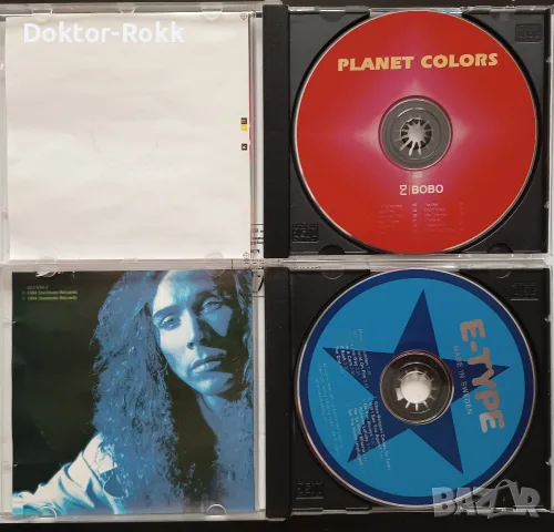 DJ Bobo & Technotronic & E-type - аудио дискове , снимка 5 - CD дискове - 56122259