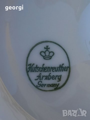 Немски порцеланов чайник с латиера , снимка 6 - Аксесоари за кухня - 35683827