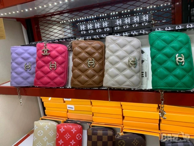 портмонета в кутия chanel ysl saint laurent guess pinko, снимка 16 - Портфейли, портмонета - 50746356