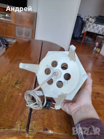 Стара декоративна лампа #10, снимка 5 - Настолни лампи - 49257339