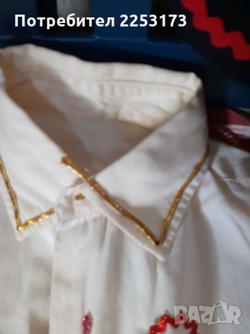 Детска риза и елече от плат без ръкав с етно- народен мотив.Лот., снимка 3 - Детски якета и елеци - 36098150