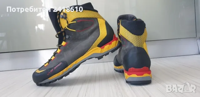 La Sportiva Trango Gore - Tex Vibram Leather UK 10 US 11 Mens Sizе 44.5/28.5см. ОРИГИНАЛ! Мъжки спор, снимка 1
