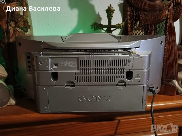 Sony ZS-D55 Portable CD/Radio/Cassette Player, снимка 3 - Радиокасетофони, транзистори - 47627007