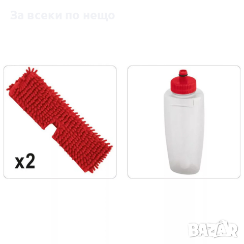 ✨Спрей моп LUND 67161, 350 ml, Микрофибър, Двустранен, снимка 6 - Мопове, кофи, четки и метли - 44583040