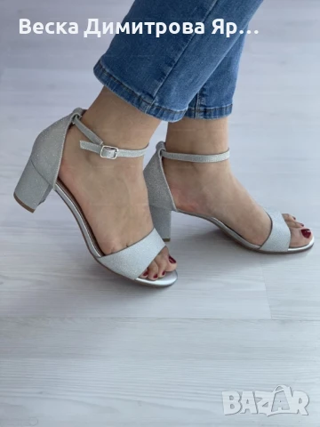 Стъпка в Стила: Стилни дамски сандали с ток за модерна жена, снимка 8 - Сандали - 51194020