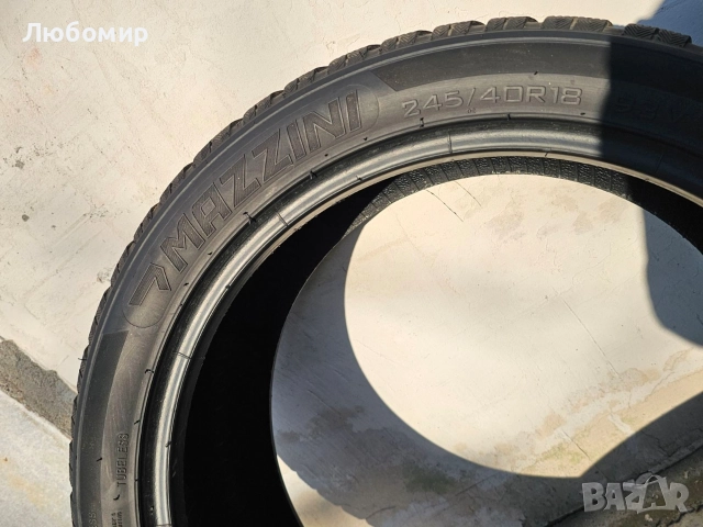 Продавам 18 цола зимни гуми като нови, снимка 4 - Гуми и джанти - 52724341