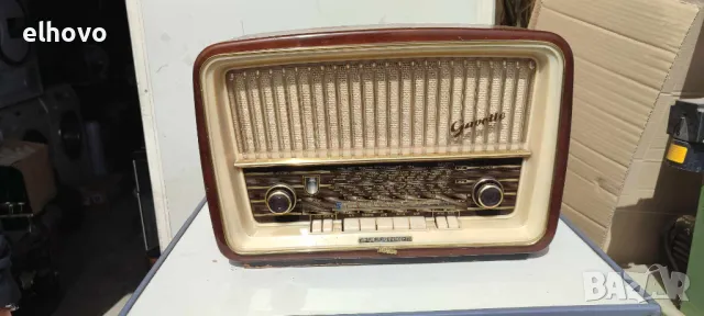 Старо лампово радио Telefunken Gavotte 9, снимка 6 - Антикварни и старинни предмети - 49660657