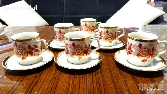 стар български порцелан чаши за чай 
