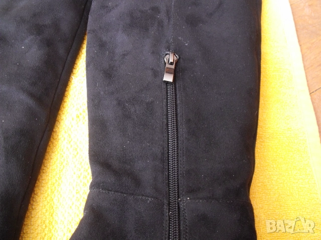 Велурени ботуши BATA, снимка 5 - Дамски ботуши - 52158149