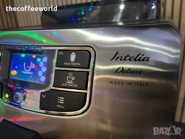 Saeco Intelia Deluxe - Перфектно състояние с 6 месеца гаранция!, снимка 4 - Кафемашини - 52775603