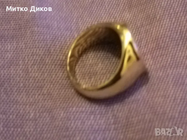 Пръстен нов "усмивка"месинг, снимка 2 - Пръстени - 48539905