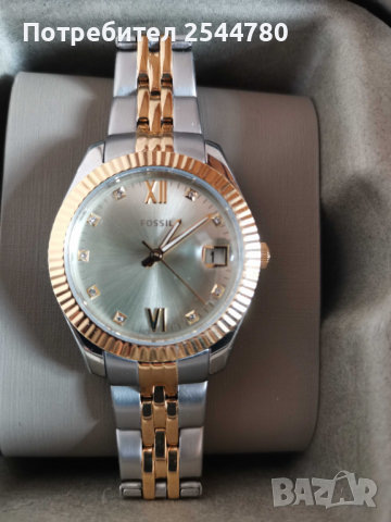 Fossil чисто нов оригинален дамски часовник с кристали, снимка 7 - Дамски - 36238069