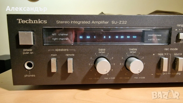 Стерео усилвател Technics, снимка 7 - Ресийвъри, усилватели, смесителни пултове - 52868423