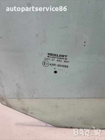 Предно дясно стъкло за врата за прозорец за Peugeot Relay, Boxer (2002-2006), снимка 2 - Части - 53834145