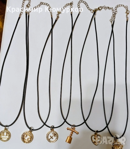 Колиета с висулки, снимка 8 - Колиета, медальони, синджири - 52013388