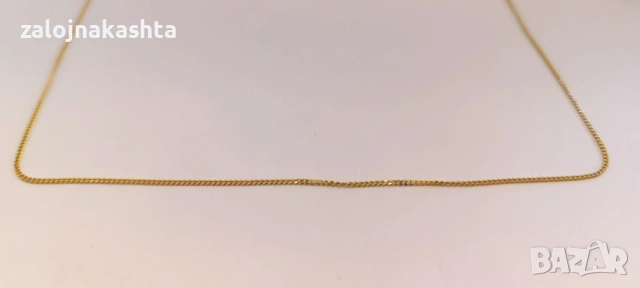 Нов-Златен синджир-3,29гр/18кр, снимка 2 - Колиета, медальони, синджири - 53826649