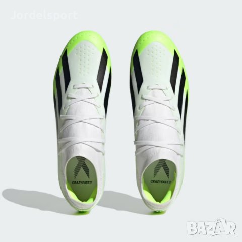 Мъжки футболни обувки Adidas X CRAZYFAST.3 FG, снимка 5 - Футбол - 44489511