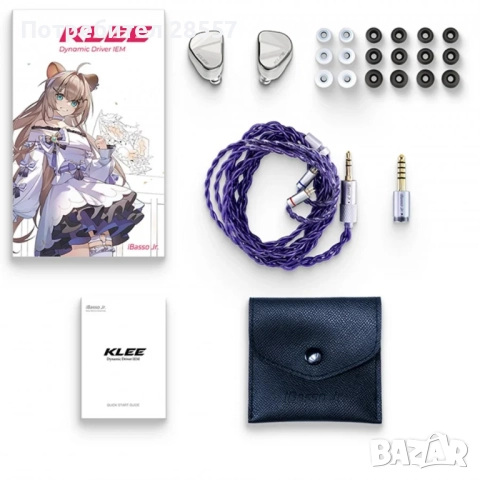 Нови- неотваряни IBasso Jr. Klee тип iem, снимка 2 - Слушалки и портативни колонки - 52672622