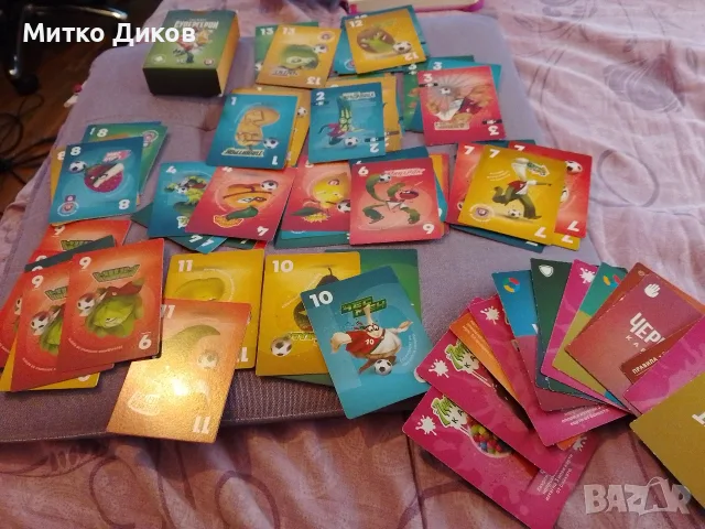 Свежите супергерои 74 карти детски нови