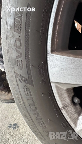 Летни Гуми Hankook Ventus Evo Suv 235/50/19 6мм DOT0225, снимка 3 - Гуми и джанти - 51954055