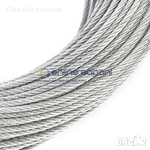 Стоманени въжета общо премназачение и конопена сърцевина 6X19M, снимка 2 - Други машини и части - 25688499