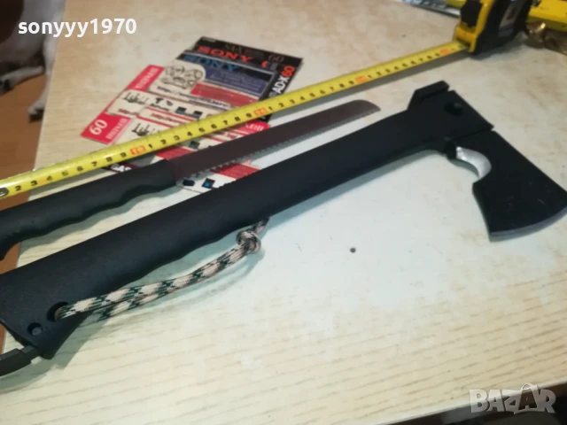 БРАДВА С НОЖ В ДРЪЖКАТА 1607250735, снимка 7 - Ножове - 51035502