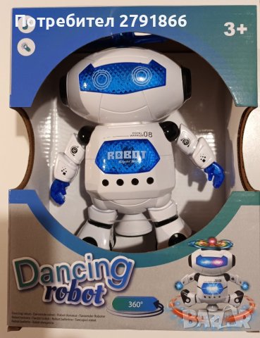 Интерактивен робот с функции за въртене на 360 градуса, танцува, пее и свети, снимка 6 - Музикални играчки - 44348473