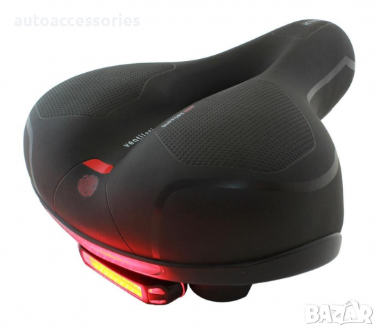 3000053292 Гел седалка за велосипед с лед светлина RW5I, снимка 1