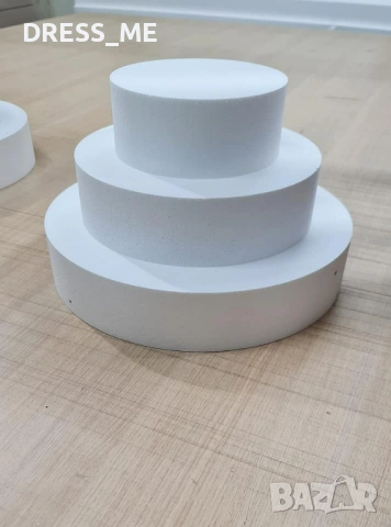 Стиропорени блатове за бутафорни торти, стиропорени кръгове, снимка 2 - Декорация - 53228714