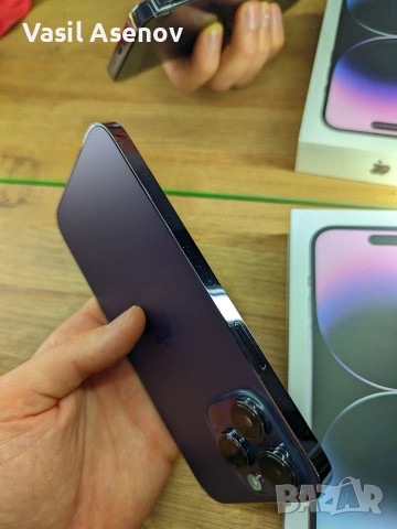 Iphone 14 Pro Max КАТО НОВ Deep Purple, снимка 6 - Apple iPhone - 53437407