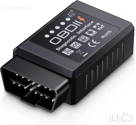 НОВА Диагностика за автомобил ILC OBD2 с WiFi - IOS, Android и Windows