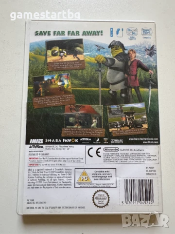Shrek The Third за Wii / Wii U, снимка 2 - Игри за Nintendo - 50832260