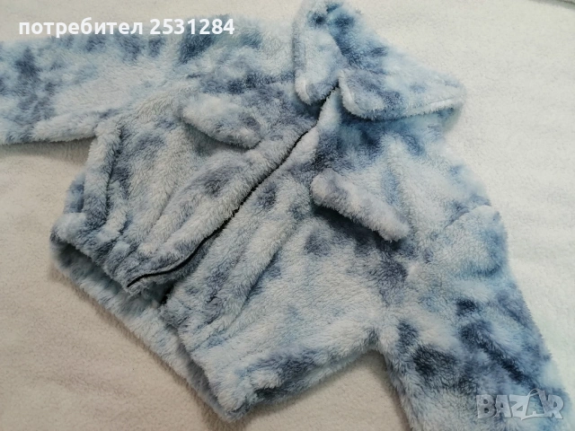 Пухено яке , пролет есен , размер С/М/Л