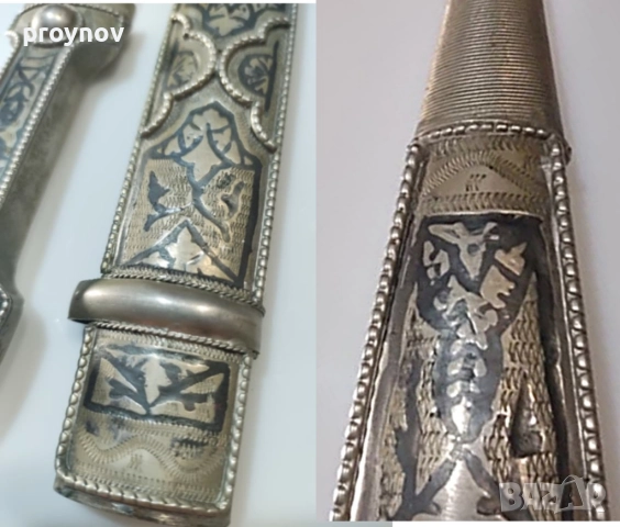 Красива Кавказка кама 42см., снимка 7 - Антикварни и старинни предмети - 52237037