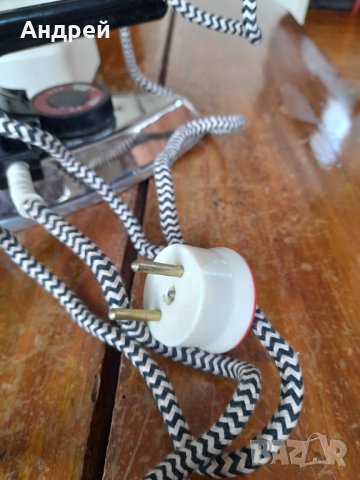 Стара електрическа ютия #13, снимка 5 - Антикварни и старинни предмети - 40593332