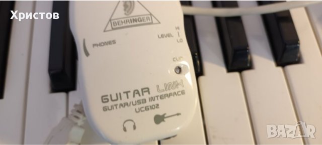 Behringer usb adapter, снимка 2 - Китари - 40610198