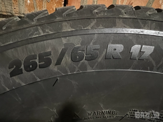 265/65/R17 MICHELIN LATITUDE ALPIN, снимка 4 - Гуми и джанти - 52713168