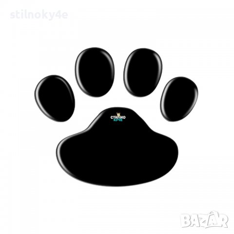 Стикер за кола/автомобил на кучешка лапа Стикери за коли на кучешка лапа, снимка 1