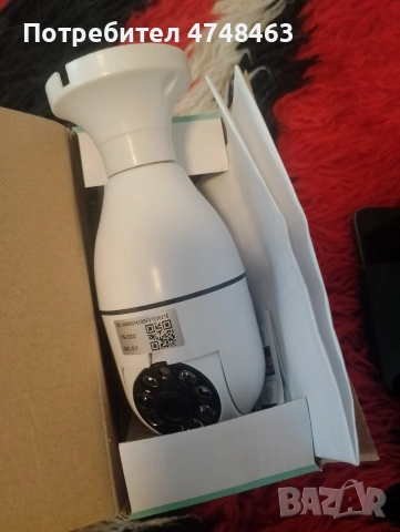 wifi panorama camera 360" datshik za dvijenie montirana i mahnata nova defakto, снимка 2 - IP камери - 53663286