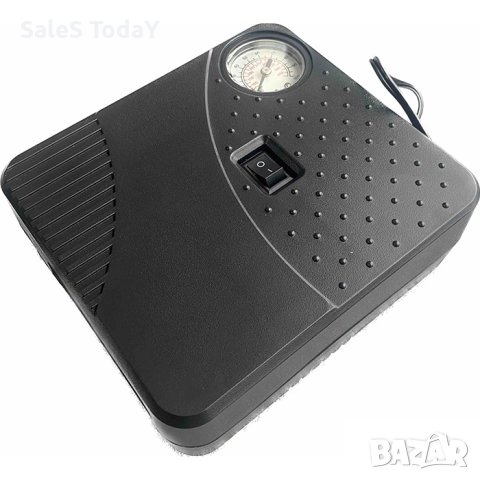 Компресор за гуми с лепило, 12V, 10L/минута, 3м. кабел, снимка 2 - Аксесоари и консумативи - 42398377
