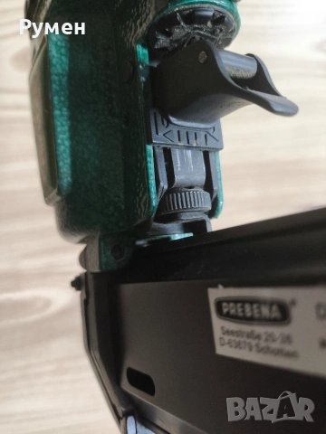 Универсален пневматичен такер за пирон игли PREBENA от 16 до 50 мм., снимка 5 - Такери - 53293901