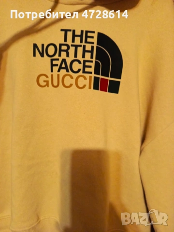 The North Face Gucci дамски суитчър , худи Гучи, снимка 2 - Суичъри - 53421190