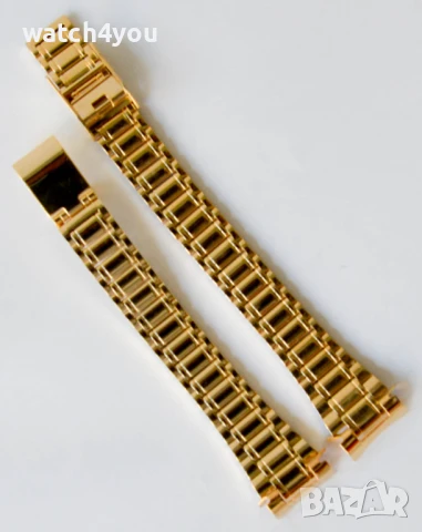 НОВА СТОМАНЕНА ВЕРИЖКА ЗА ЧАСОВНИК СЪС ЗАОБЛЕНИ КРАИЩА. ВЕРИЖКА С ИЗВИТИ НАКРАЙНИЦИ, снимка 6 - Други - 46067936