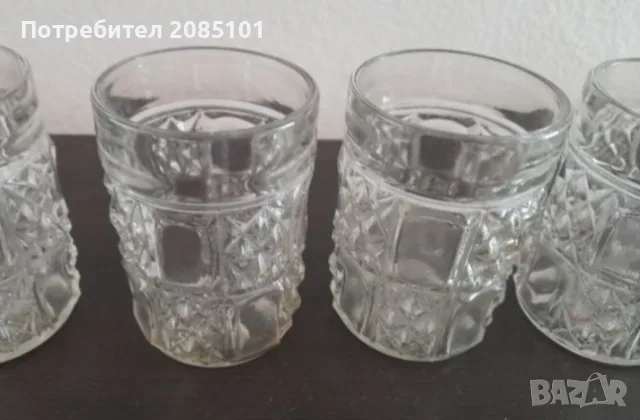 Стъклени чаши за ракия, вино, снимка 6 - Чаши - 56087457