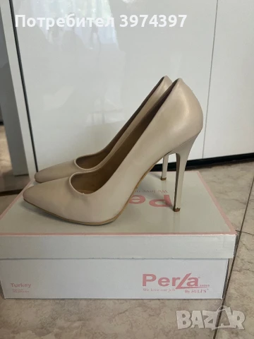 Обувки на ток, снимка 2 - Дамски елегантни обувки - 51366014